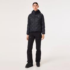 Rückansicht von Oakley Drift Steppjacke Damen blackout