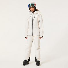 Rückansicht von Oakley Canopy Skijacke Damen mist