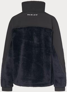 Rückansicht von Oakley Mountain Fire Fleecejacke Damen blackout