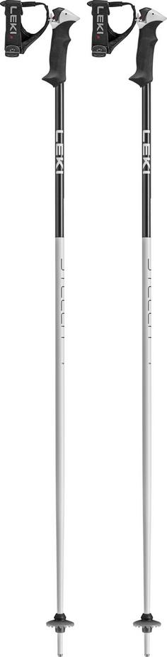 LEKI Stella S Skistock Damen white-dark anthracite