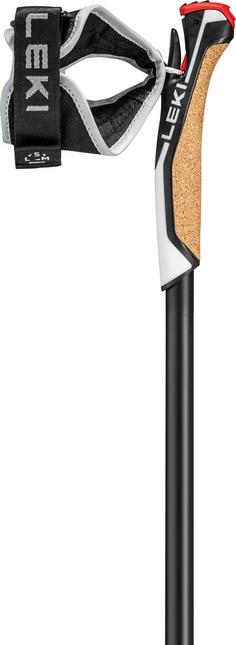 Rückansicht von LEKI PRC 750 Langlaufstock black-white-dark anthracite