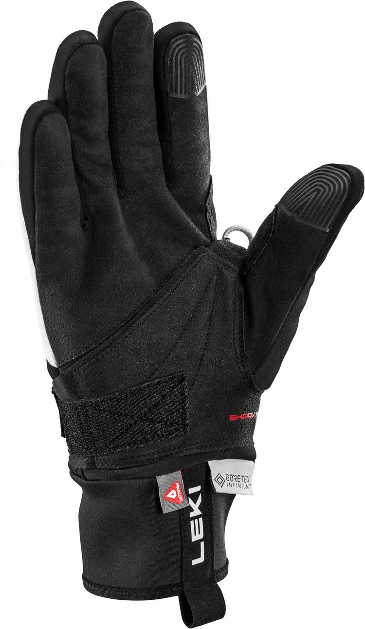 LEKI LEKI PRC ThermoPlus Shark Women Handschuh Damen - black-white - 0 | SportScheck