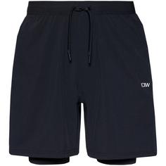 ICANIWILL Workout 2-in-1 Funktionsshorts Herren black