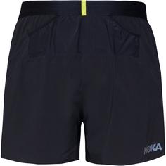 Rückansicht von HOKA GLIDE 5'' Funktionsshorts Herren black