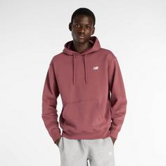 Rückansicht von NEW BALANCE Hoodie Herren washed burgundy