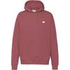 NEW BALANCE Hoodie Herren - washed burgundy
