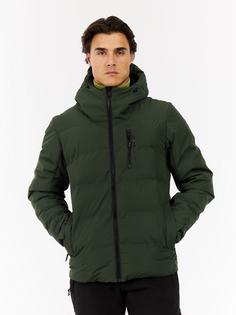 Rückansicht von Protest Superior Skijacke Herren kale green