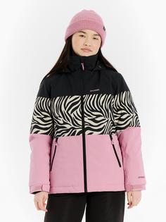 Rückansicht von Protest Morena Snowboardjacke Kinder vintage pink