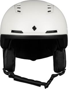 Rückansicht von Sweet Protection Daymaker Mips Skihelm bronco white