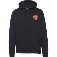 Santa Cruz Classic Dot Chest Hoodie Herren black