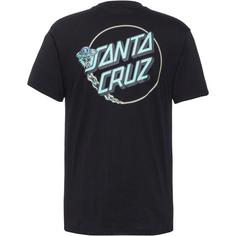 Rückansicht von Santa Cruz Winkowski Ufo Dot T-Shirt Herren black