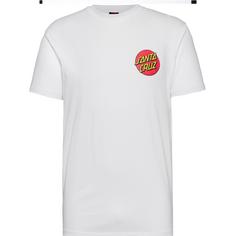 Santa Cruz Classic Dot Chest T-Shirt Herren white