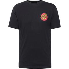 Santa Cruz Classic Dot Chest T-Shirt Herren black