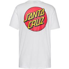 Rückansicht von Santa Cruz Classic Dot Chest T-Shirt Herren white