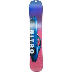 Rückansicht von Nitro Snowboards CHEAP TRILLS 25 Freestyle Board Herren board