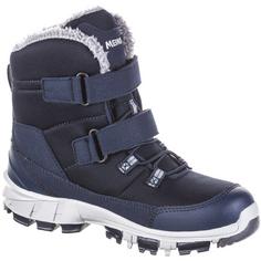 Rückansicht von MEINDL GTX VISBY GTX Stiefel Kinder marine-steingrau