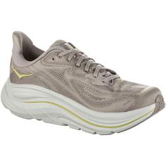 Rückansicht von HOKA CLIFTON 10 Laufschuhe Herren putty-grout