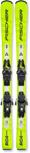 Fischer RC4 Race Jr. + FJ 4 GW CA Carving Ski Kinder - gelb