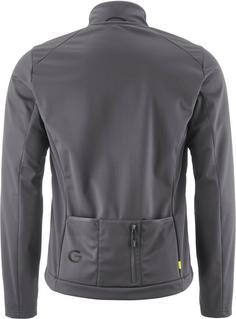 Rückansicht von Gonso Adventure Fahrradjacke Herren mercury gray