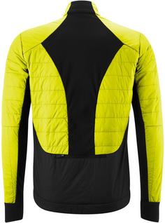Rückansicht von Gonso Trail Fahrradjacke Herren safety yellow