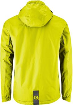 Rückansicht von Gonso Save Therm Funktionsjacke Herren safety yellow