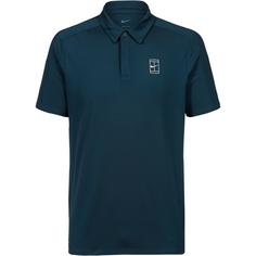 Nike Advantage Tennisshirt Herren armory navy-white-white