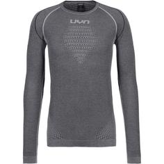 Uyn EVOLUTYON BIOTECH Funktionsshirt Herren dark grey melange-blue