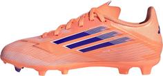 Rückansicht von adidas F50 LEAGUE FG-MG J Fußballschuhe Kinder beaora-lucblu-ftwwht