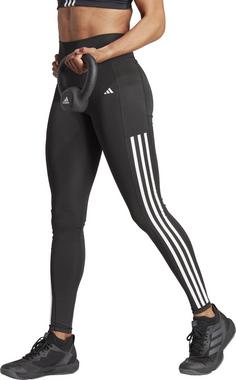 Rückansicht von adidas OPT Tights Damen black