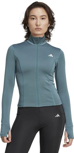 Rückansicht von adidas Funktionsjacke Damen preloved teal