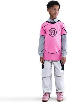Rückansicht von Nike Total 90 Funktionsshirt Kinder playful pink-black-black-black