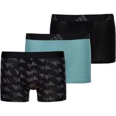adidas Trunk 3PK Sportunterhose Herren assorted six