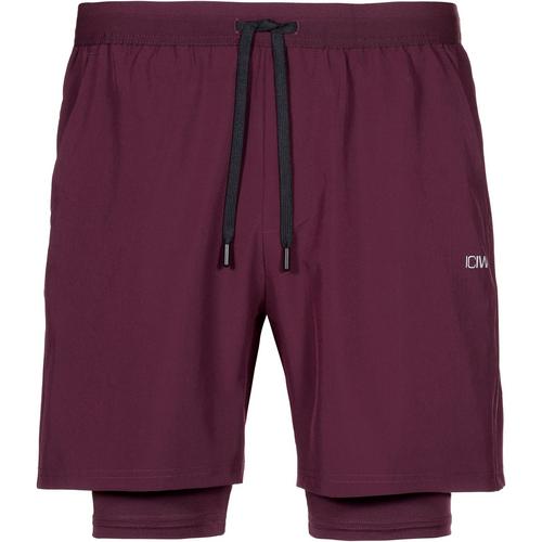 ICANIWILL Workout 2-in-1 Funktionsshorts Herren