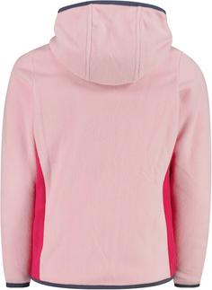 Rückansicht von CMP Fleecejacke Kinder pink