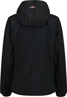 Rückansicht von CMP Funktionsjacke Damen nero-antracite