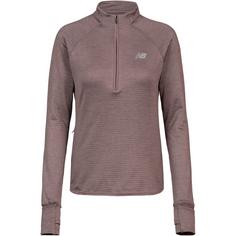 NEW BALANCE Funktionsshirt Damen earth shadow heather