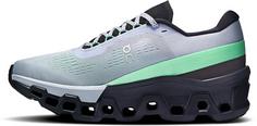 Rückansicht von On Cloudmonster 2 Laufschuhe Damen nimbus-arctic