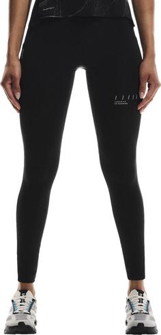 Rückansicht von On Performance Lauftights Damen black