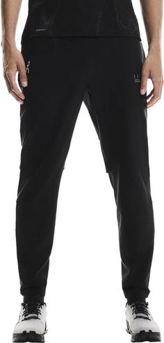 Rückansicht von On Weather Pants Laufhose Herren black