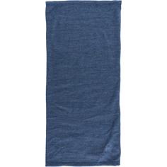 Rückansicht von BUFF Merino Midweight Multifunktionstuch melange night blue