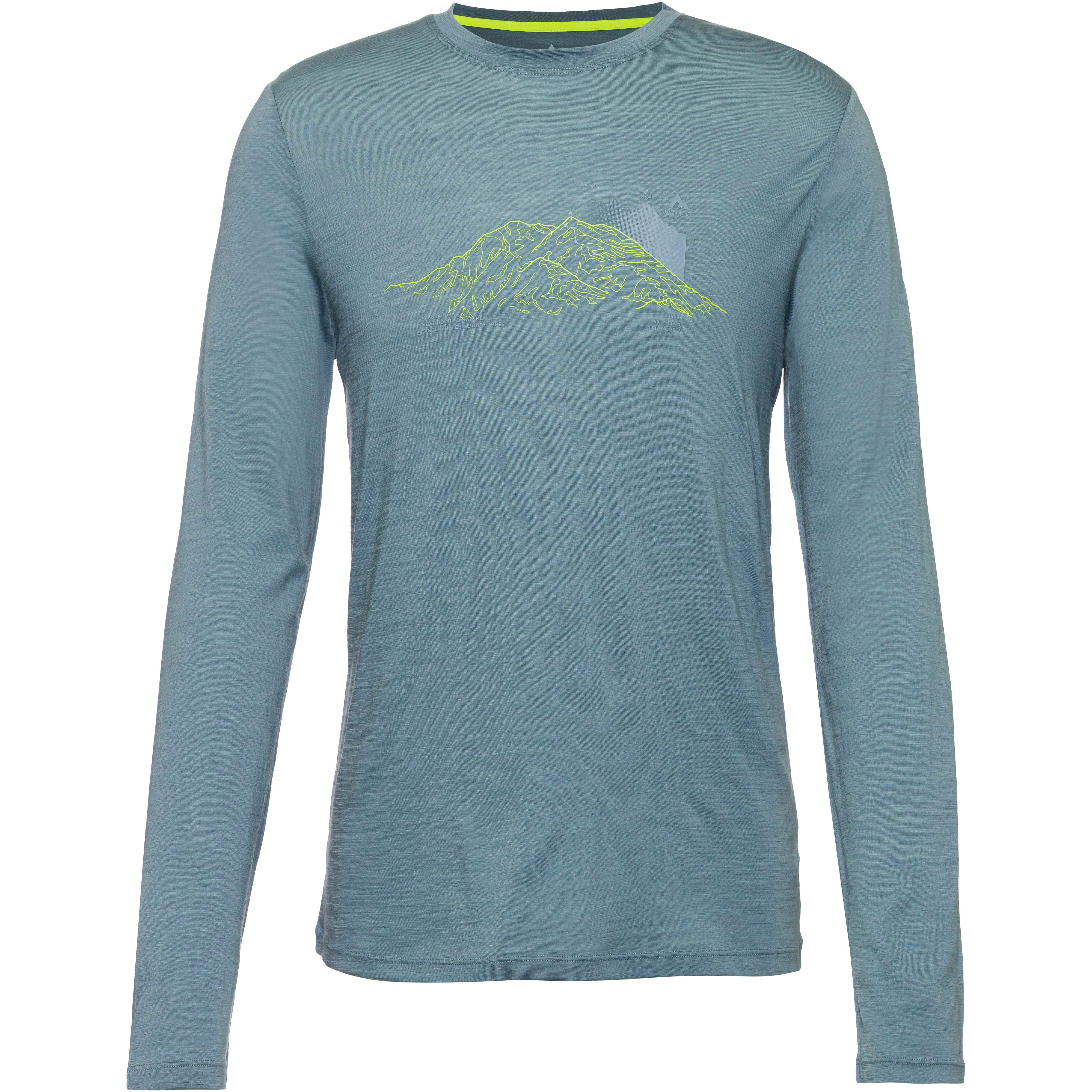McKinley Shane III Funktionsshirt Herren Langarmshirts XXL Normal
