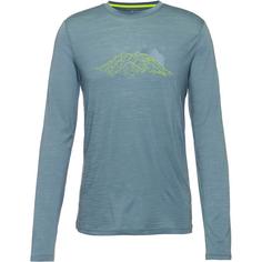 McKinley Shane III Funktionsshirt Herren blue smoke