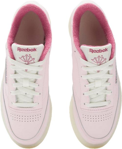 Rückansicht von Reebok CLUB C 85 Sneaker Damen frostedberry-studiopink-chalk