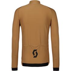 Rückansicht von SCOTT RC Pro Warm Fahrradtrikot Herren bread brown
