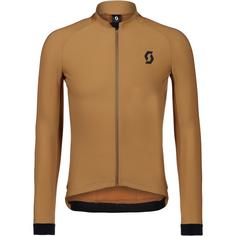 SCOTT RC Pro Warm Fahrradtrikot Herren bread brown