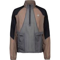 NEW BALANCE Laufjacke Herren - earth shadow