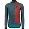 SCOTT RC Pro Warm Fahrradjacke Herren - aruba green-wood red