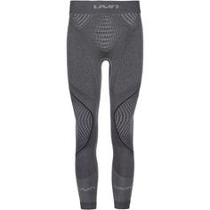 Uyn EVOLUTYON BIOTECH Thermounterhose Herren dark grey melange-blue