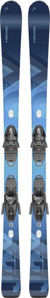 HEAD e-super Joy SW + JOY 11 GW SLR Carving Ski Damen - blue