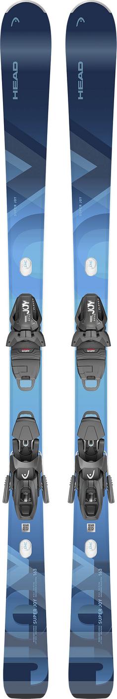 HEAD e-super Joy SW + JOY 11 GW SLR Carving Ski Damen blue